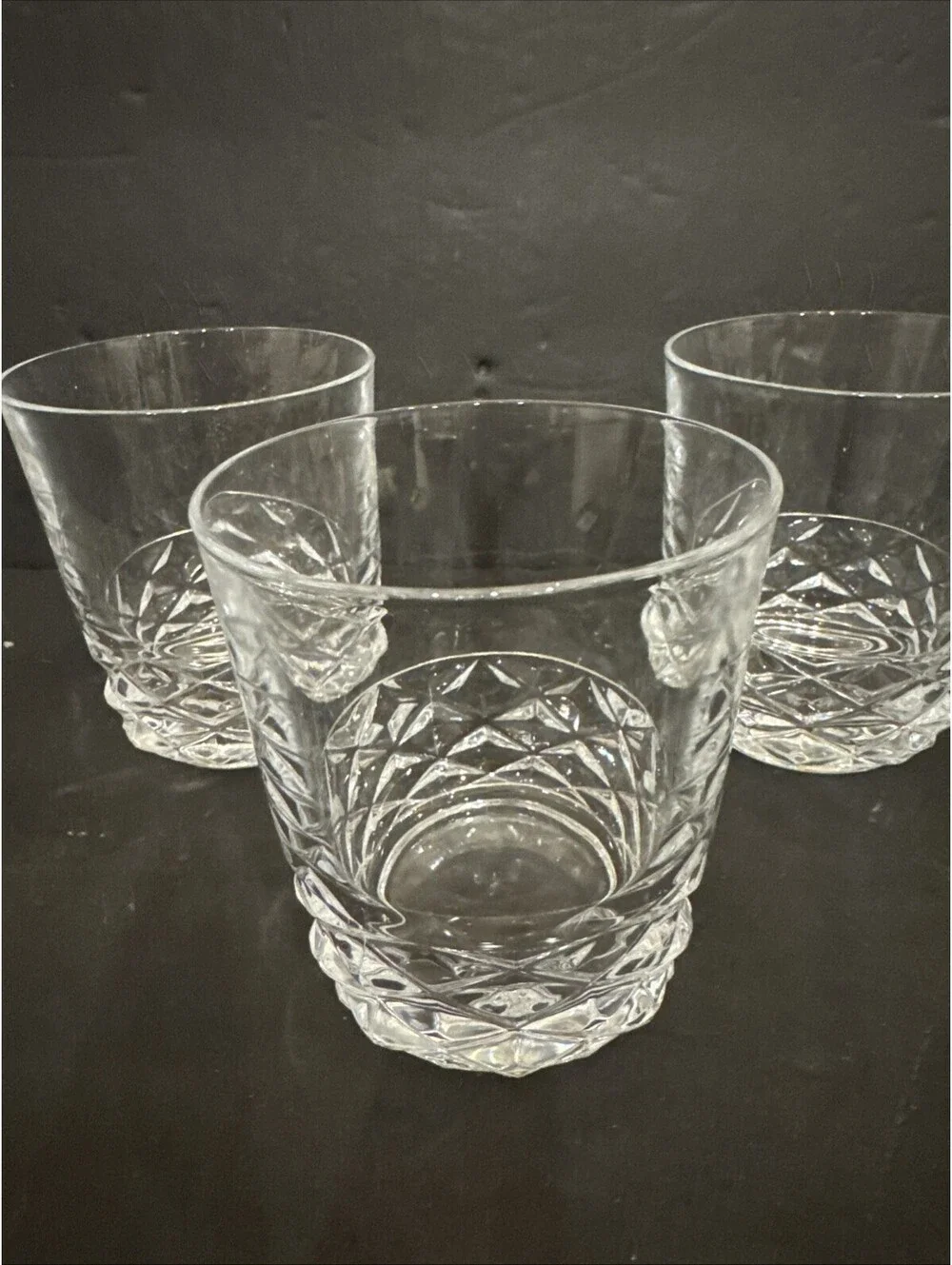 Cristal D'Arques (3) Durand Diamond 10 Oz Double Old Fashioned